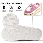 BERANMEY Halloween Slippers for Women Perfect Soft Plush Comfy Warm Slip-On Cute Womens Slippers Indoor Fluffy House Slippers for Women and Men Non-slip Fuzzy Flat Slides - Image 80